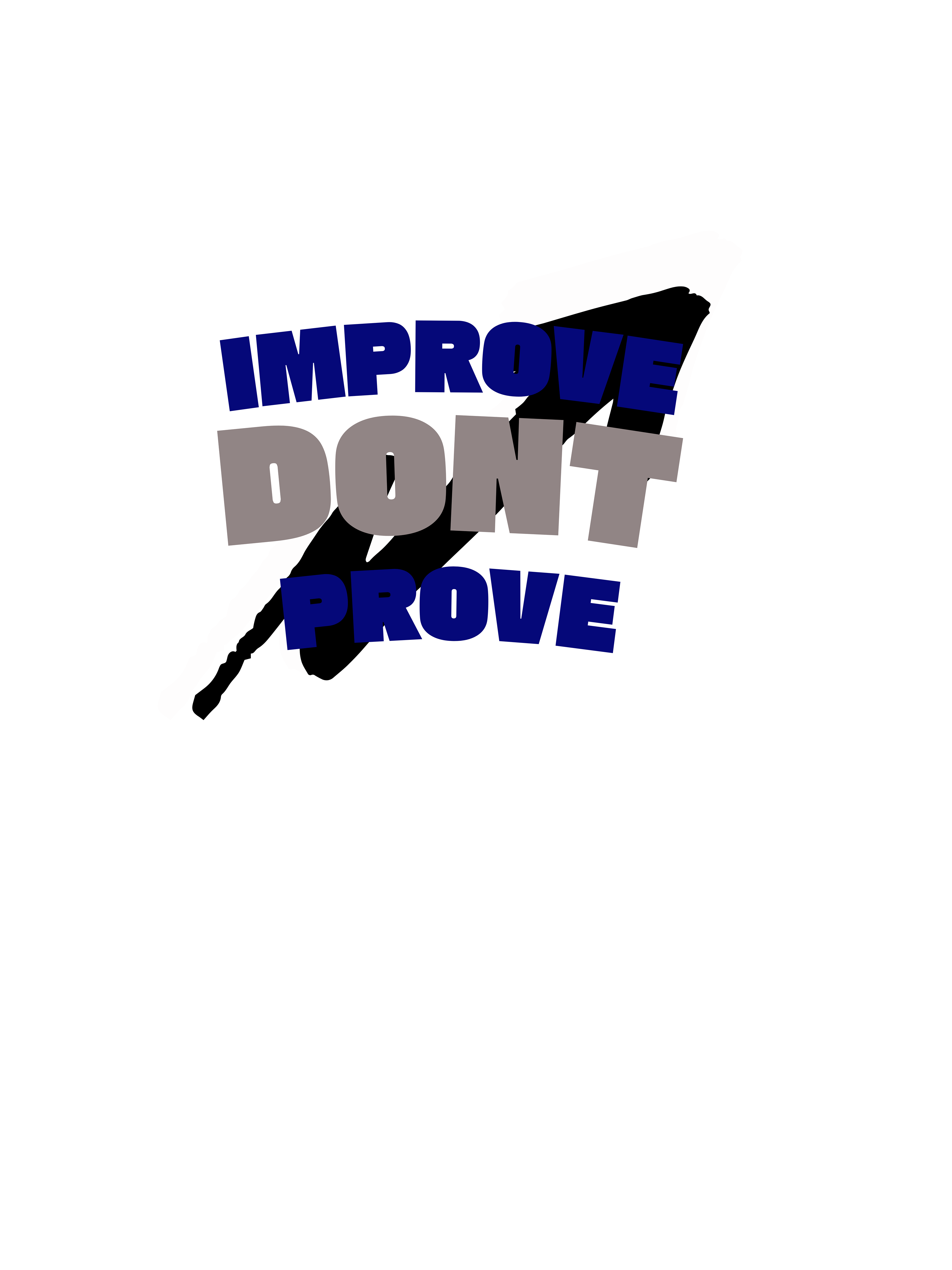 IMPROVE DON'T PROVE