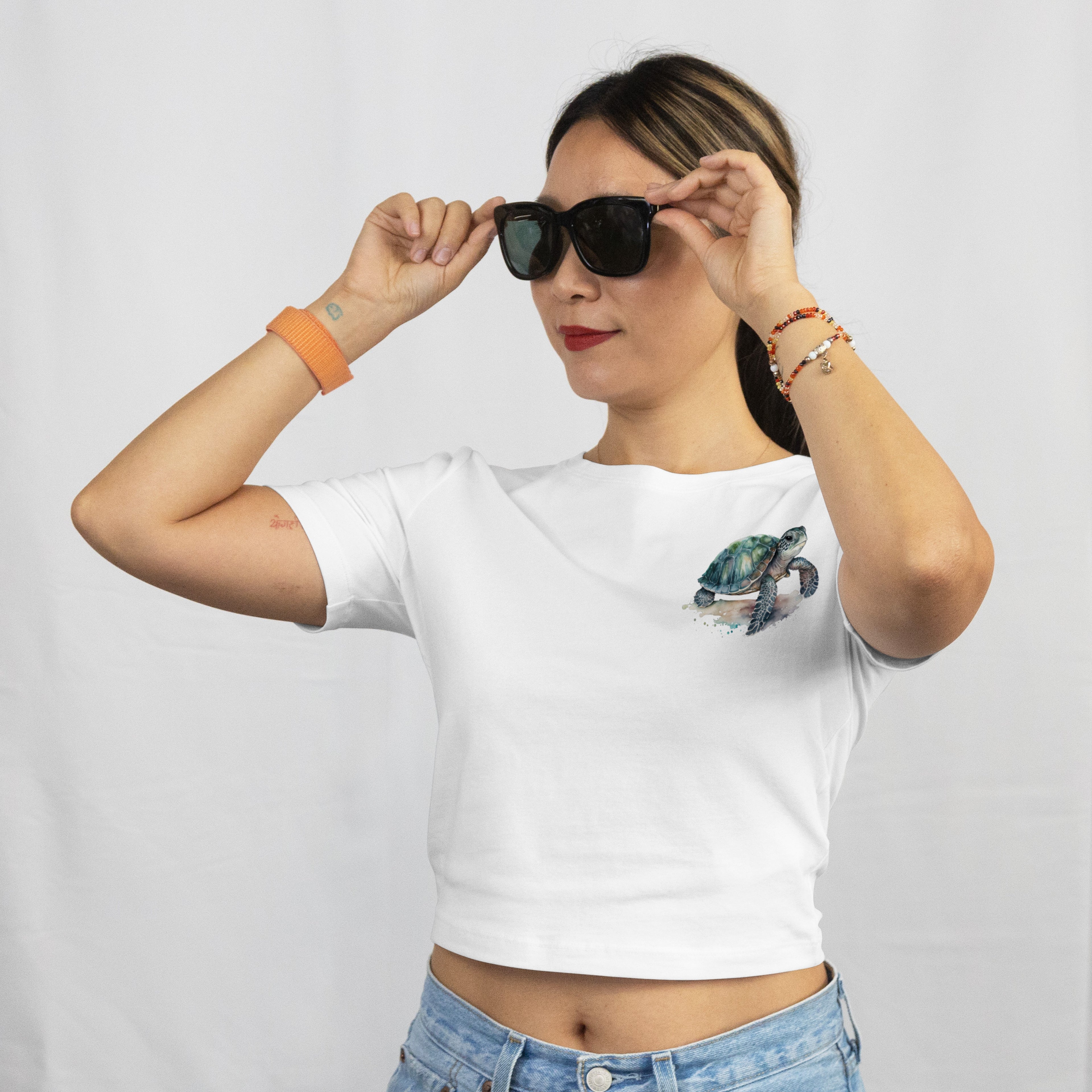 SLOW MOTION OVER NO MOTION - Crop Top