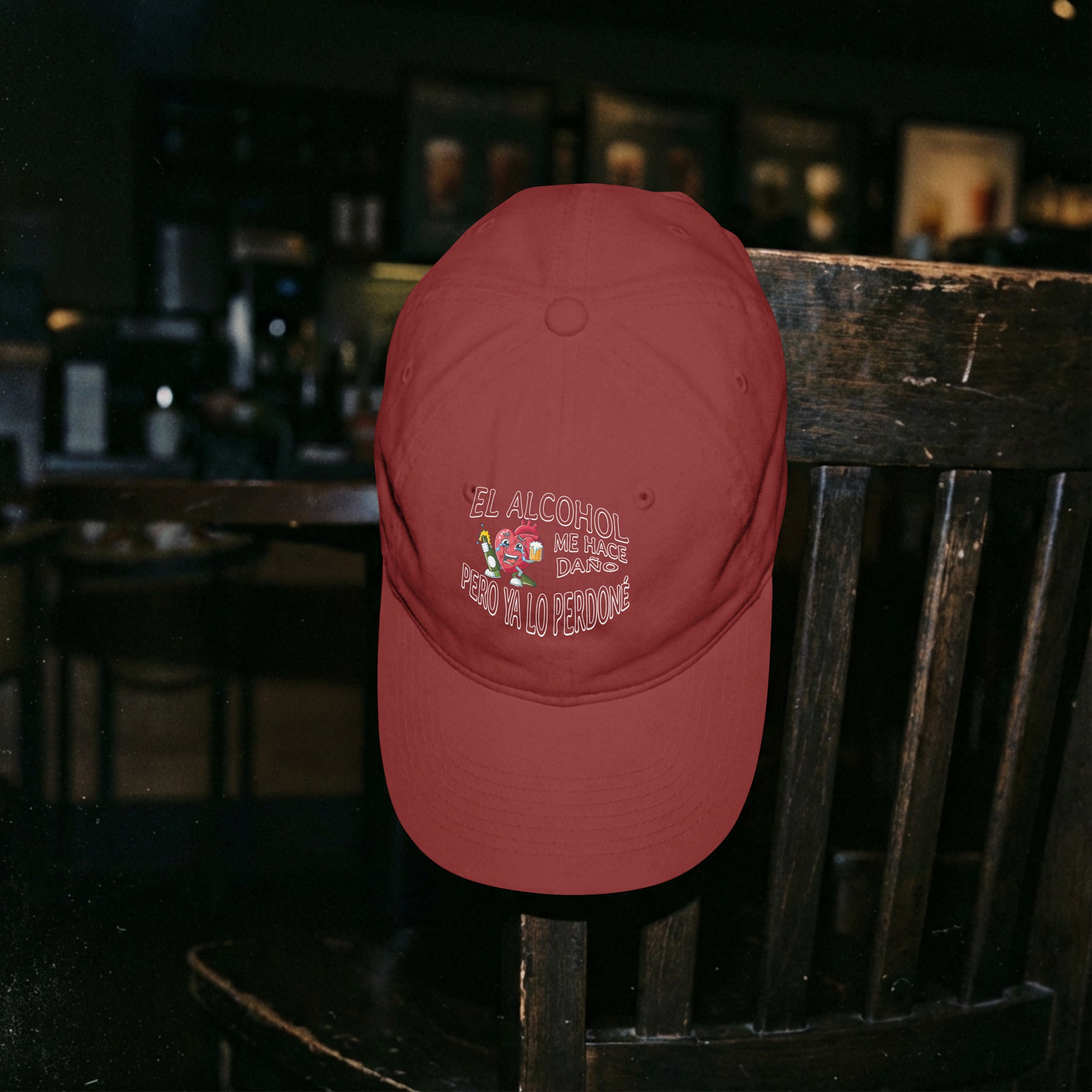 YO SE QUE EL ALCOHOL ME HACE DAÑO PERO YA LO PERDONE - Hat