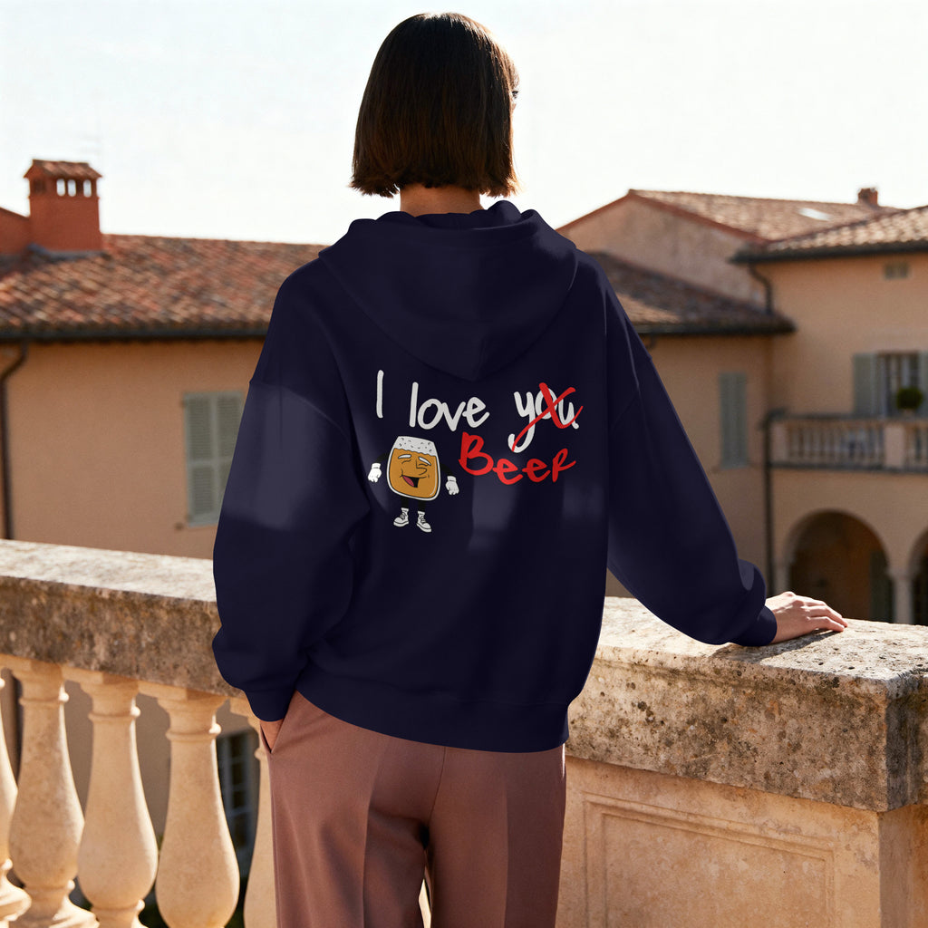I love <you> Beer - Hoodie