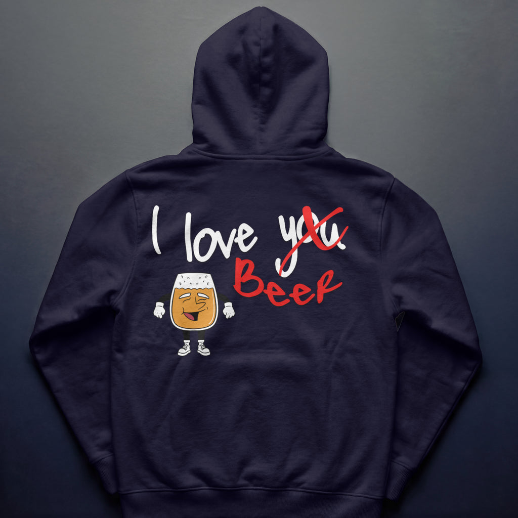 I love <you> Beer - Hoodie