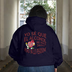 YO SE QUE EL ALCOHOL ME HACE DAÑO PERO YA LO PERDONE - Hoodie