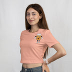 I love <you> Beer - Crop Top