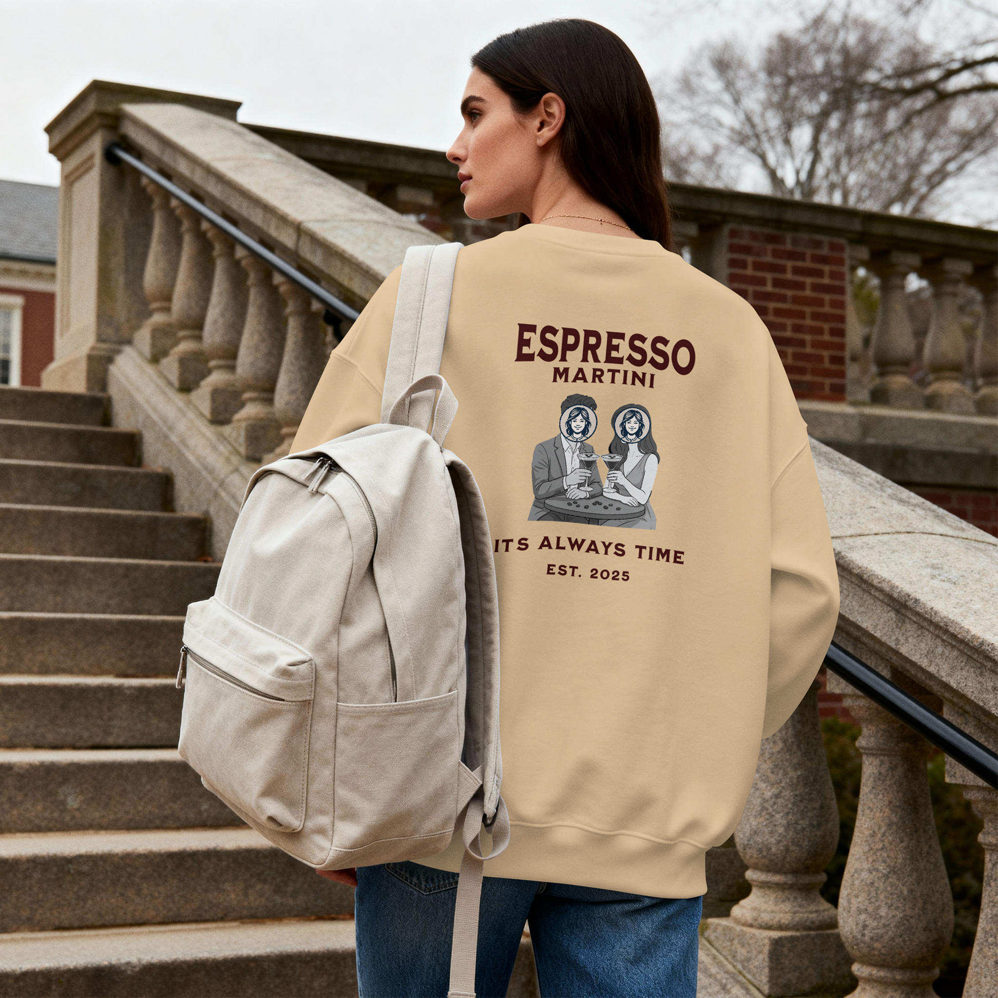ESPRESSO MARTINI... IT'S ALWAYS TIME. EST. 2025 - Sweatshirt