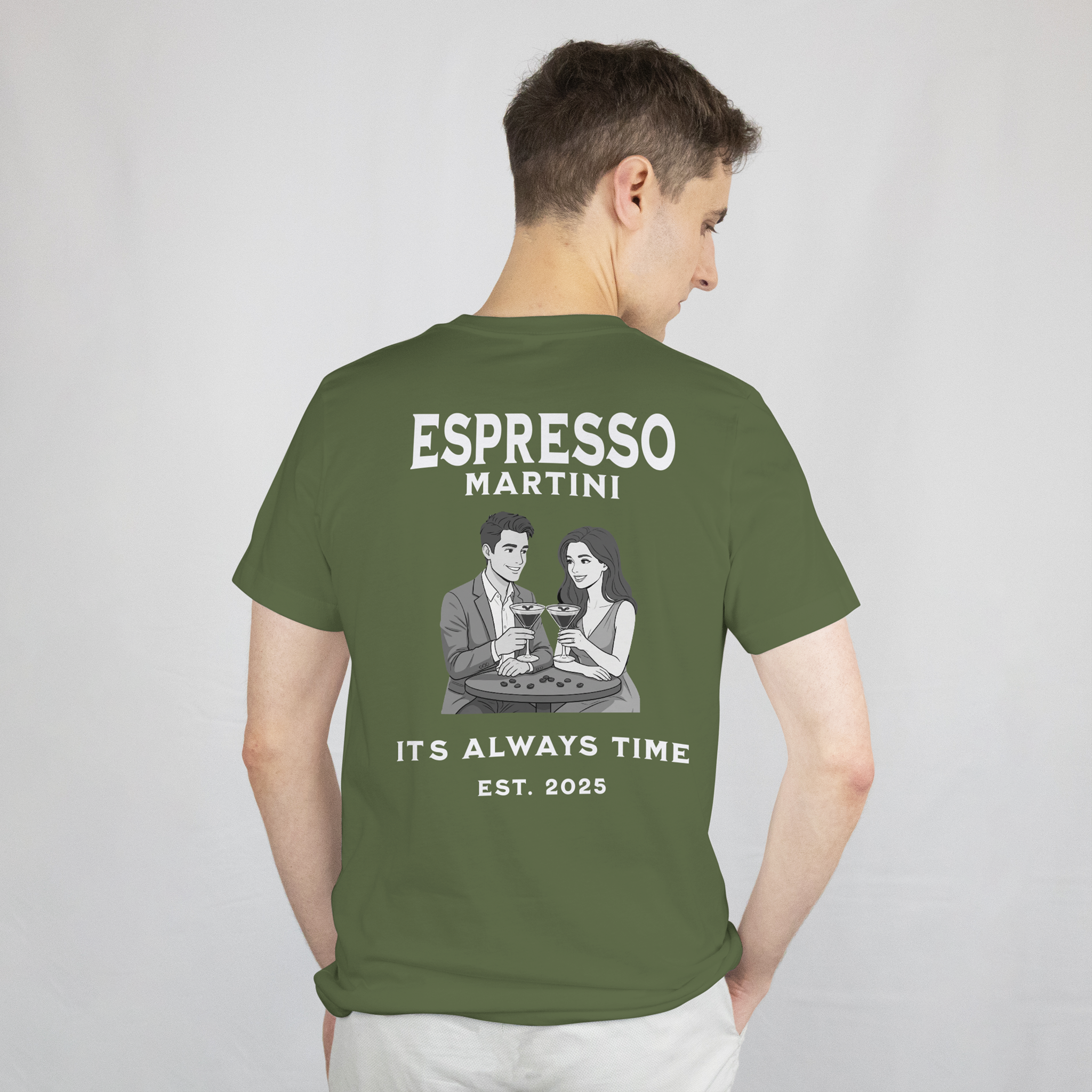 ESPRESSO MARTINI... IT'S ALWAYS TIME. EST. 2025 - T-Shirt