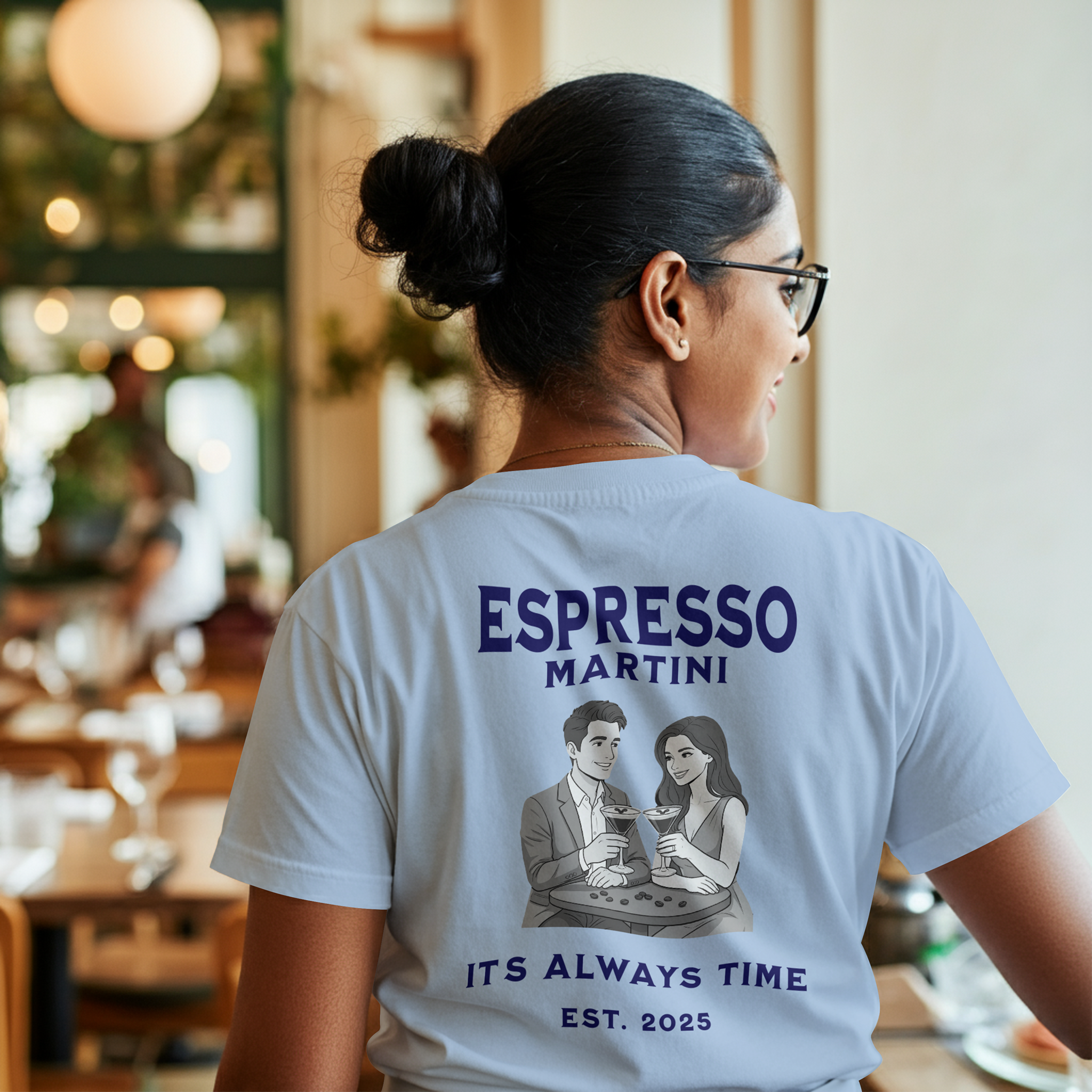 ESPRESSO MARTINI... IT'S ALWAYS TIME. EST. 2025 - T-Shirt