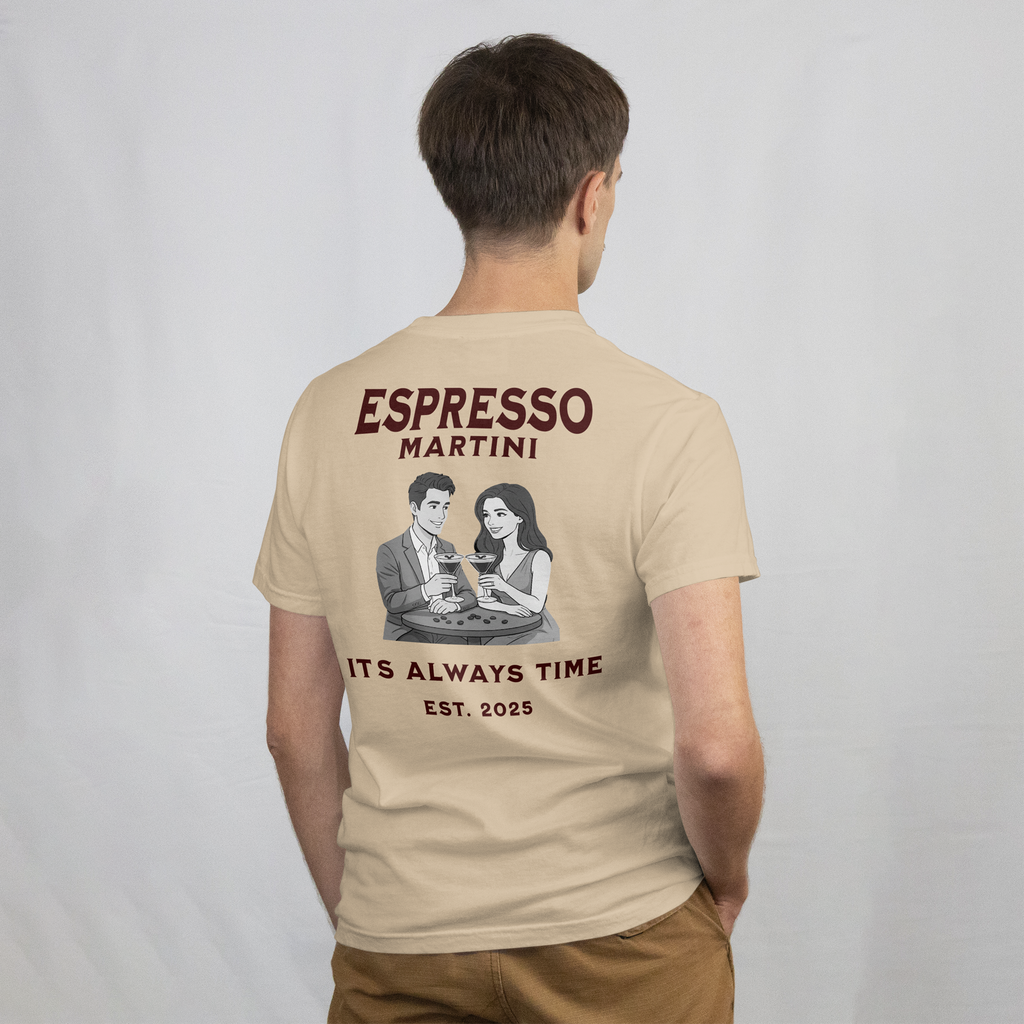 ESPRESSO MARTINI... IT'S ALWAYS TIME. EST. 2025 - T-Shirt