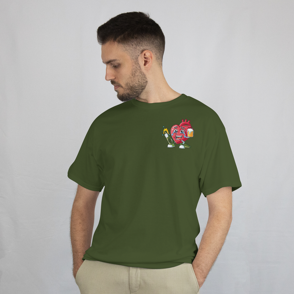 YO SE QUE EL ALCOHOL ME HACE DAÑO PERO YA LO PERDONE - T-Shirt