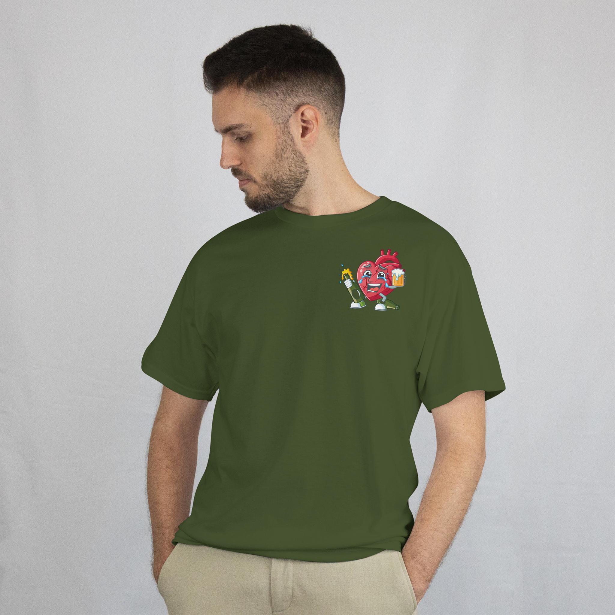 YO SE QUE EL ALCOHOL ME HACE DAÑO PERO YA LO PERDONE - T-Shirt